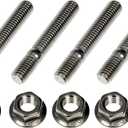Dorman 03133HP Exhaust Flange Stud Kit - M10-1.5 x 62mm Stainless Steel Compatible with Select Models (OE FIX)