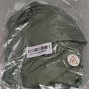 Shallmu Girl Bathing Suit Teen Swimsuits for Girls 13-14 Years Two Piece Green Modest V Neck Ribbed High Waisted Tropical Print Girl's Swimwear Tankini Set, 13-14Y