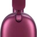 RORSOU C6 Active Noise Cancelling Headphones, Wireless Over Ear Bluetooth Headphones, 60H Playtime, Lightweight Folding Deep Bass Comfort Fit Ear Cups Headset with Mic for iPad/Travel/PC/Home Red