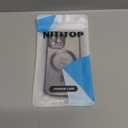 NITITOP Compatible with iPhone 12 Pro Case Cute Clear Glitter [Compatible for MagSafe] Plating Heart Sparkle Bling Magnetic Girl Women Electroplated Frame Camera Protection Back Cover - Purple