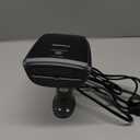 Powerful Handheld Fabric Steamer - 1800W with Fast Ceramic Heat-Up Plate, 2-in-1 Ironing & Wrinkle Remover, Steam Nozzle, Lint Brush - Black, for US 120V Only