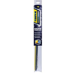 Rain-X 830218 WeatherArmor Beam Wiper Blades, 18-Inch Windshield Wipers (Pack of 1), Automotive Replacement Windshield Wiper Blades With Industrial Grade Synthetic Rubber Squeegee