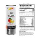 CELSIUS Sparkling Mango Lemonade, Sugar Free Energy Drink, 12 Fl Oz (Pack of 12) (EXP 03/01/27)