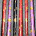 Halloween Witch Taper Candles 12 Inch Tall Decorative Candles Unscented Ghost Candlesticks Halloween Party Dinner Table Decorations Unique Purple Orange Black Red Candles,Set of 12 Halloween candles
