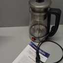 KIDISLE Percolator Coffee Pot Electric Coffee Maker, Brews 210 Cups, Auto Keep Warm, Stainless Steel Basket, Borosilicate Glass, Easy-Pour Spout, Cool-Touch Handle