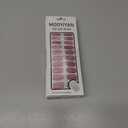 10 x Gloss Nail Strips|Uv Free|22 Pcs,Gel Nail Stickers|Long Lasting Two Weeks and Easy to Apply&Remove|Powder Blue Spot