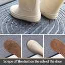 Front Door Mat Outside Entrance 24"×36", Non-Slip Durable Outdoor Mat, 1-Pack, 24"x36"
