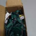 Joiedomi Clear Christmas String Lights Indoor,100 Count Mini White Fairy Light Outdoor,19.4 FT Decor for Patio Dorm Classroom Bedroom Holiday Wedding Party Garland Birthday Festival, Green Wire