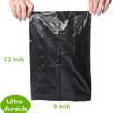 2 x DREAM&GLAMOUR Dog Poop Bags,value pack,300 Count Strong Poop Bags for Dogs,Guaranteed Leak-Proof (Black)
