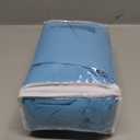 Full XL 100% Microfiber Double Brushed Sheet Set - Extra-Soft, Breathable & Wrinkle-Free - 15" Deep Pockets, 54" x 80" - Ideal for Extra Long Full Beds - 4PC Set (Full XL, Light Blue)