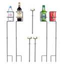 Urban Deco Heavy Duty Drink Holder Set of 7, Outdoor Yard Drink Holder Stakes