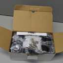 Solar Fence Lights Outdoor Waterproof, Fence Light Solar Powered with 3 Modes for Outside, Deck, Step, Yard, Stairs, Balcony, Patio, Railing (3000K/4500K/6500K, 12 Pack)