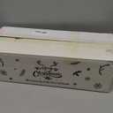 2Pcs 6 Ft Artificial Norfolk Pine Garland with 50 LED Lights,Winter Pine Christmas Garland with Lights,Real Touch Faux Greenery Garland for Mantle Fireplace,Table,Window,Outdoor Christmas Decorations