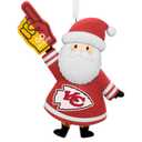 Hallmark Christmas Ornament, NFL Kansas City Chiefs Santa Fan Ornament, Gifts for Sports Fans