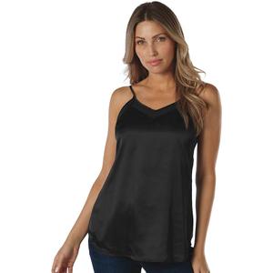 K. Jordan Womens V Neck Satin Cami, Size 2XL