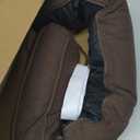 Comfyanno 38 Weighted Under Door Draft Stopper, Fits Front, Bedroom, Interior Door, Easy to Install, Block Cold Air Draft from Bottom Door, 2.2lb, Fits Door Gap up to 3, Brown