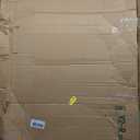 Hammock Chair Macrame Swing, Bohemian Style Round Hanging Chair, Handmade Knitted Cotton Rope Hammock Swing Chair for Indoor/Outdoor Home Bedroom Yard Garden Patio, Max 260Lbs, Beige