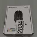 UHURU Wireless Gaming Mouse Up to 12000 DPI, Rechargeable USB-C Wireless Mouse with 7 Buttons 7 Dynamic LED Color Ergonomic Programmable MMO RPG for PC Laptop, Compatible with Windows Mac