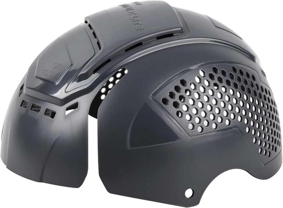 GREEN DEVIL Matrix Lite Series Bump Cap Insert for Baseball Caps EN 812 Universal Safety Bump Hat Insert for Men Women Vented Lightweight (1pcs*Grey)