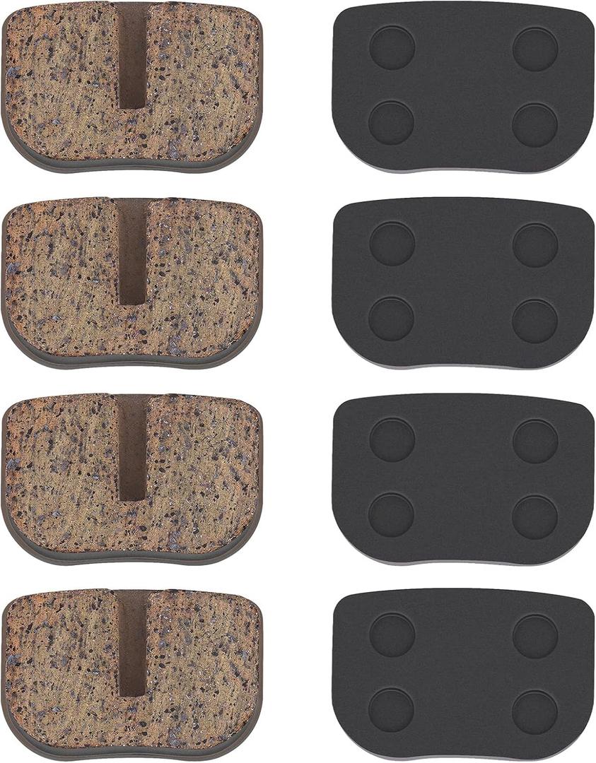 Road Passion Bicycle Disc Brake Pad Replacement for MBX-10, MBX-11/ Moto MM-BB80 Mini bike/Moto 80cc4pcs