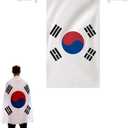 Flag Cape, Wearable Flag Costume, Be Suitable for World Cup Celebration Party Decor Outfit for Men and Women