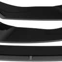3 Pcs Car Front Bumper Splitter Lip Diffuser Spoiler Guard Protetor Lip Compatible for VW Golf MK7 MK7.5 GTI R GTD 2014-2019(Matte Black)