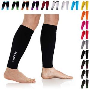 NEWZILL Compression Calf Sleeves (20-30mmHg) for Men & Women Perfect Option to Compression Socks for Running Travel Nursing,L