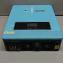 Xijia 3600VA MPPT Hybrid Inverter 3600W Pure Sine Wave Power Inverter with 120A MPPT Solar Charger DC24V to AC110V 60HZ Solar Converter for Home UseOff-Grid Cabin,Max PV 4200W DC60-500V