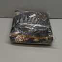 GarveeHome 4x6 Floral Washable Area Rug: Large Living Room Area Rug with Non-Slip Backing Washable Ultra Soft Bedroom Floral Carpet Indoor Stain Resistant Carpet for Dining Room 4 * 6 ft Black