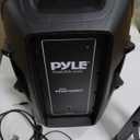 Pyle Wireless Portable PA Speaker System - 1500W High Powered Bluetooth Compatible Active Outdoor Sound Speakers w/USB SD MP3 RCA - 35mm Mount, Stand, Microphone, Power Cable - Pyle PPHP155ST