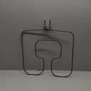 DG47-00037A Range Broil Element Compatible with Samsung Electric Freestanding Oven Stove Heating Element, Replace AP4342874 2087536 PS4240835 EAP4240835 PD00034851 W11158333