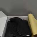 Rollda Girls Cowboy Boots with Tassel, Fringe Cowgirl Boots, Snip Toe, TPR Outsole, Kids Western Boots Stylish & Comfortable for All-Seasons, Toddler/ Little Kid/ Big Kid, Black, Size: 4 Little Kid