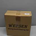 Mixing Bowls Set, 25PCS Khaki Mixing Bowls With Lids Set Stainless Steel Kitchen Large Nesting Metal Bowl 7QT to 1.5QT, Measuring Cups and Spoons for Prepping Cooking Serving