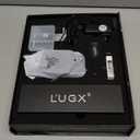 L'UGX Nail Drill 35000RPM Professional Brushless Electric Machine, Rechargeable Cordless Efile for Acrylic Gel Nails, 8Pcs Bits, Low Noise Vibration Black