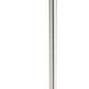 RARXTR Toilet Paper Holder Stand, Post Pivoting Design Free Standing Toilet Paper Holder, SUS304 Stainless Steel Toilet Paper Roll Holder, Heavy Stable Base (Brushed Nickel)