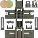 UPGRADED W10350375 Dishwasher Top Rack Adjuster Parts Replacement for Whirlpool Dishwasher Parts WDT730PAHZ0 WDT750SAHZ0 WDTA50SAHZ0 WDT970SAHZ0 Upper Rack Parts,Fits Kenmore Dishwasher Top Rack Parts