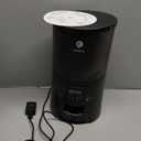 PETULTRA Automatic Cat Feeder: 4L Timed Cats Food Dispenser Programmable 1-6 Meal for Cat and Small Medium Dog- Auto Pet Feeder Easy to Set Up Dual Power Supply with Desiccant Bag| Detachable Washable (Black-Basic Edition)