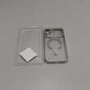 Glitter for iPhone 17 Pro Max Case with Eye-catching Integrated Lens Protection, [Seamless Work with Magsafe] [Sparkly Bling Back Panel] Cute Women Girly Magnetic Case for iPhone 17 Pro Max Silver