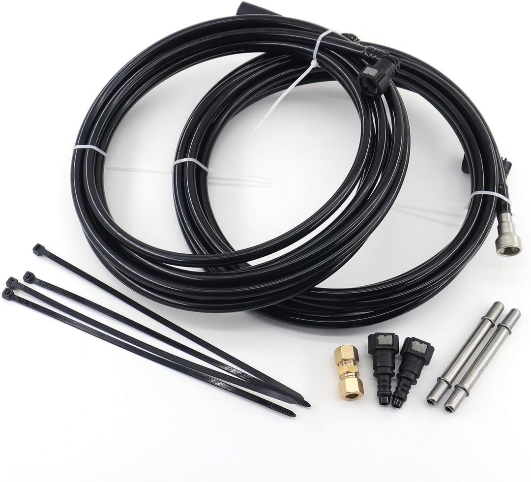 FG0340 Fuel Lines Repair Kit Compatible with 2004-2010 Chevrolet Silverado GMC Sierra 1500 2500 3500 4.3L 4.8L 5.3L 6.0L 8.1L Pickups Vent Line FL-FG0340