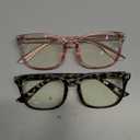 OCCI CHIARI Fashion Cateye Women Glasses Nerd Reader No Magnification Demi Glasses