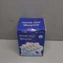 Reusable Humane Mouse Traps, No Kill Live Mice Trap Indoor for Home, Rodent Traps with Cleaning Brush for Outdoor Use, Catch and Release Rat Cage, 4 Pack Brown