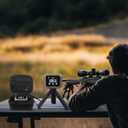 Carrying Case for Garmin Xero C1 Pro Chronograph Ballistic Range Shooting, Custom-Insert Storage Holder with Mesh Pocket for USB Cable, Charging Adapter (Black)