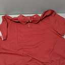 MoFiz Mens Tracksuits Sets Shorts Quarter Zip Polo Shirts Bottom Shorts Outfits Sport Suits Casual Walking Sets Comfy (Red, XL)