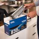 Brother Genuine TN830XL Black High Yield Printer Toner Cartridge - Print up to 3,000 Pages(1)