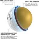 Callaway Golf Chrome Tour Golf Balls (One Dozen, White)