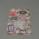 Kaciola 12PCS Inserts Cardstock Paper for E-Reader, and 50PCS Scrapbook Stickers for Clear Case, 6.9"x4.8" Smutty Theme E-reader Back Cover Insert Decorating Accessories for Paper White 11th-12th