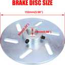 GREHUA Go Kart Brake Kit Compatible with Yerf-Dog Manco 9598 9597 ASW Bristers Airheart MB-1, Mechanical Disc Brake Caliper with Bracket for Predator 212cc 196cc 6.5hp GX160 Drift Trike Go Cart Parts