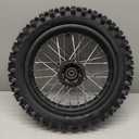 80/100-12inch Rear Tire Disc Brake Wheel Rim With 12mm Bearing Set for Pit Pro Dirt Bike