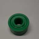 Ziliny 10 Pack Sprinkler Head Protector Donut, 1.57'' ID / 4.65'' OD Fits Pop Up & Fixed Spray Heads, Plastic Lawn Sprinkler Ring Prevents Grass Overgrowth & Mower Damage, Green