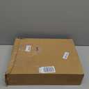 6 Pcs Serving Trays with Handles Trays for Eating 16 x 11 Inch Multi Purpose Plastic Tray Rectangular Anti Skid Decorative Food Tray for Restaurant Breakfast Countertop Party Kitchen (Black)